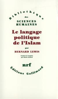 Le langage politique de l'Islam