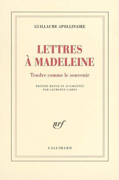 Lettres à Madeleine : tendre comme le souvenir