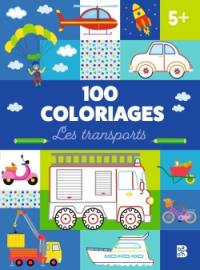 100 choses à colorier : Les transports 5+