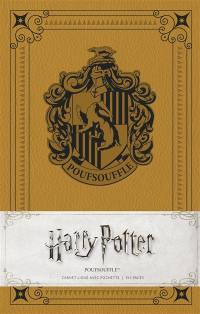 Harry Potter : Pouffsouffle : carnet ligné avec pochette