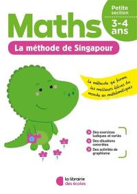 Maths, la méthode de Singapour, petite section, 3-4 ans