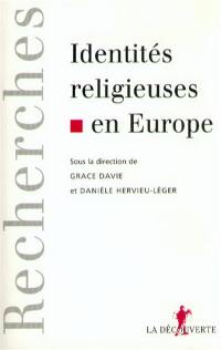 Les identités religieuses en Europe