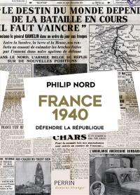 France 1940 : défendre la République