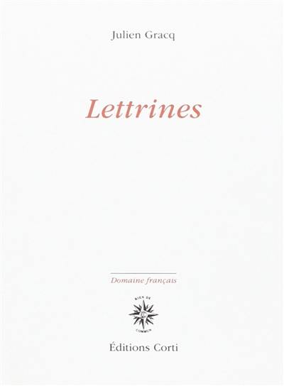 Lettrines. Vol. 1