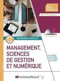 Management, sciences de gestion et numérique : série STMG terminale, bac technologique : enseignement de spécialité, enseignement commun