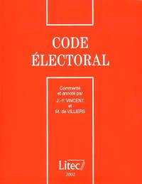 Code électoral 2002