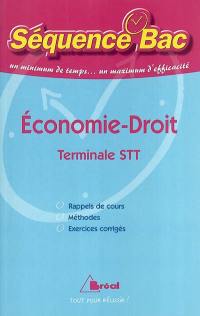 Economie-droit terminale STT