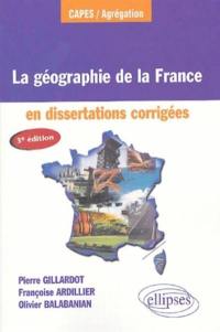 La géographie de la France en dissertations corrigées