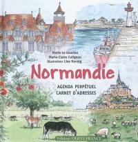 Normandie : agenda perpétuel, carnet d'adresses