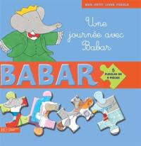 Une journée avec Babar : mon petit livre puzzle