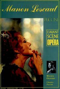 Avant-scène opéra (L'), n° 137. Manon Lescaut
