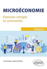 Microéconomie : exercices corrigés et commentés : licence 2