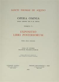 Expositio libri Peryermenias. Vol. 1