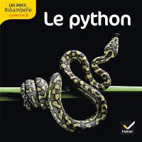 Ribambelle, cycle 2 : le serpent python : documentaire