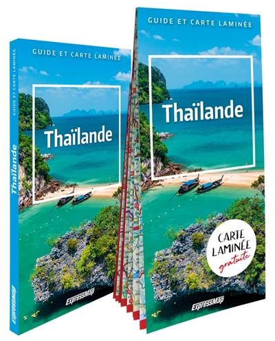 Thaïlande : 3 en 1 : guide, atlas, carte laminée