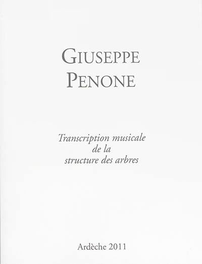 Transcription musicale de la structure des arbres : Ardèche 2011