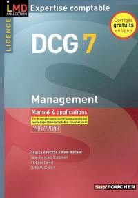 Management, licence DCG 7 : manuel & applications