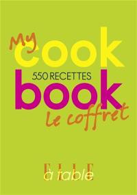 My cookbook : 550 recettes : le coffret