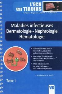 Maladies infectieuses, dermatologie, néphrologie, hématologie