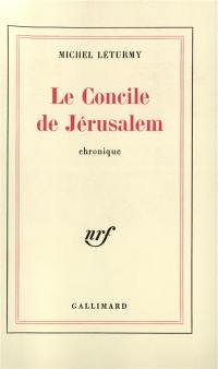 Le Concile de Jérusalem