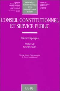 Conseil constitutionnel et service public
