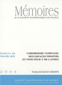 Mémoires de la Société mathématique de France, n° 98. Cobordisme complexe des espace profinis et foncteur T de Lannes
