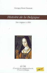 Histoire de la Belgique : des origines à 1830