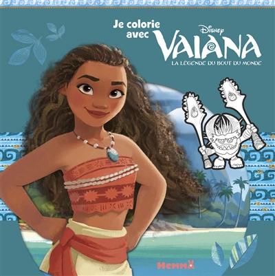 Je colorie avec Vaiana : la légende du bout du monde