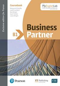 Business partner B1 : coursebook and standard MyEnglishLab pack