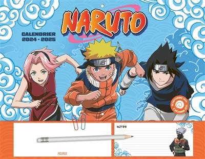 Naruto : calendrier 2024-2025