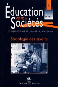 Education et sociétés, n° 4