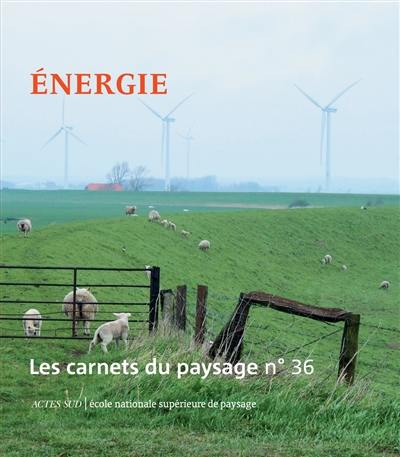 Carnets du paysage (Les), n° 36. Energie