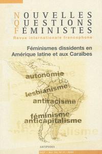Nouvelles questions féministes, n° 2 (2005). Féminismes dissidents en Amérique latine et aux Caraïbes