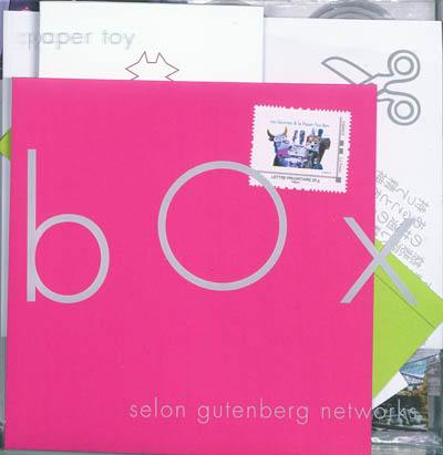 La paper toy box selon Gutenberg networks