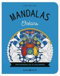 Mandalas océan : 100 mandalas à colorier