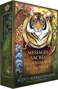 Messages sacrés des animaux du monde : cartes oracle