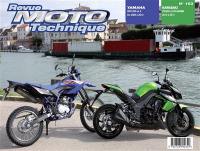 Revue moto technique, n° 163. Yamaha WR 125R et X de 2009 à 2012/Kawasaki Z1.000 et Z1.000 SX de 2010 à 2011
