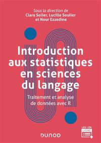 Introduction aux statistiques en sciences du langage : traitement et analyse de données avec R