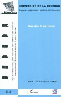 Kabaro, n° 8-9. Savoirs et cultures