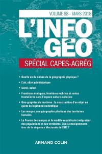 Information géographique (L'), n° 88. Spécial Capes-agrég