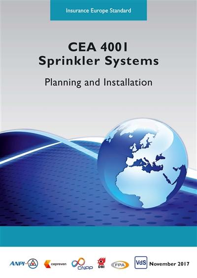CEA 4001, Sprinkler systems : planning and installation