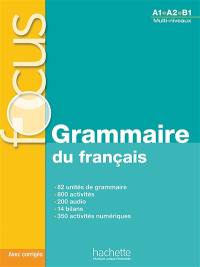 Grammaire du français, A1-B1