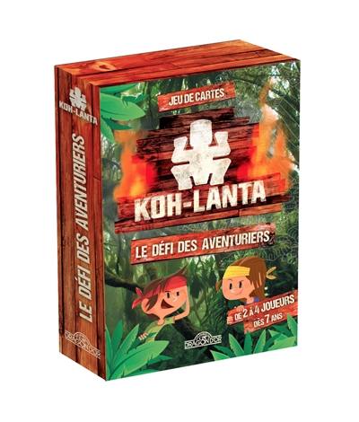 Koh-Lanta, le défi des aventuriers : jeu de cartes : de 2 à 4 joueurs, dès 7 ans