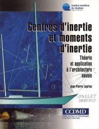 Centres d'inertie et moments d'inertie : théorie et application à l'architecture navale