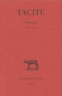 Annales. Vol. 2. Livres IV-VI
