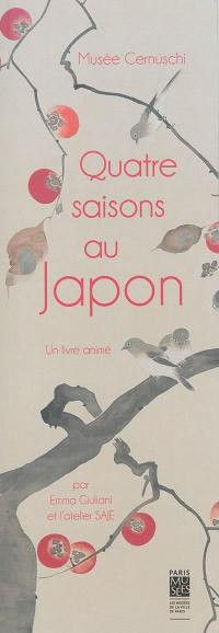 Quatre saisons au Japon : un livre animé
