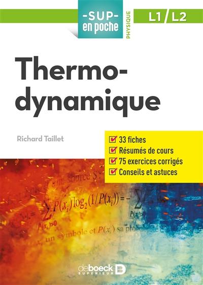 Thermodynamique, L1, L2
