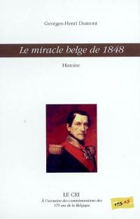 Le miracle belge de 1848 : histoire