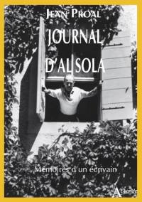 Journal d'Al Sola : mémoires d'un écrivain
