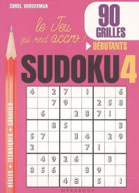 Sudoku 4 : joueurs débutants, 90 grilles